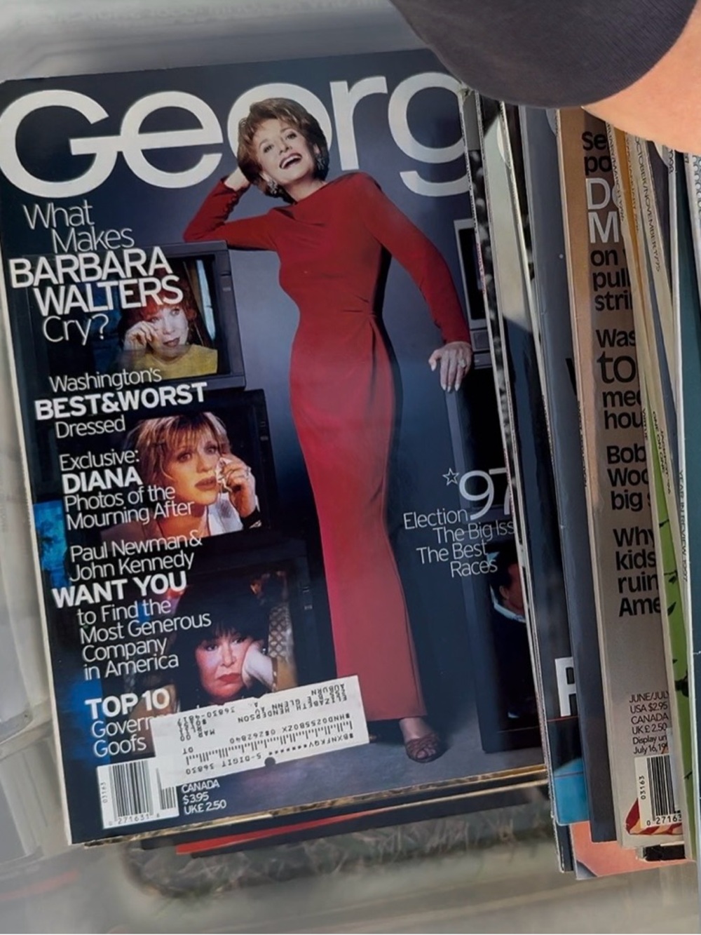 George Magazine Every Issue / Complete Run In Outstanding Conditon - Picture 7 of 17